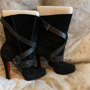 Louboutin Suede Boots